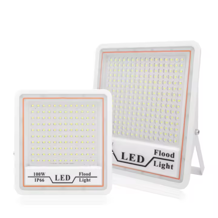 Reflector LED 200W 100W 50W IP66 Impermeable 85-265V Luz De Inundación Exterior Para Jardín Luz De Escenario Moderna - 1