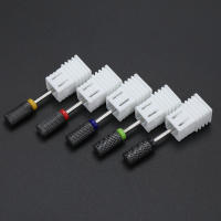 Nueva Rosca De Uñas Cerámica Rosa 5 En 1 Para Máquina Eléctrica De Perforación Tamaño 3/32" Retira Rápidamente Acrílico O Gel Duro - details 15