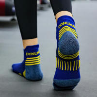 Calcetines De Correr Profesional Para Maratón Para Hombres Y Mujeres Deporte Fitness Gruesos Almohadillados Medio Tobillo - details 8