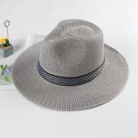 Sombrero para El Sol Hombre,Verano Paja Sol Sombrero de Paja, perfecto para hacer senderismo, Playa, cycling y montañismo. - details 6