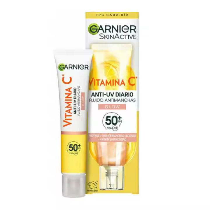 garnier skin active vitamina c fluido antimanchas glow 40 ml - 1