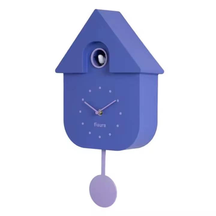 Reloj Cuco Color Lila casita Cl1810 - 1