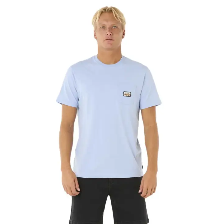 Rip Curl Camiseta De Manga Corta Surf Paradise Badge Update - 1