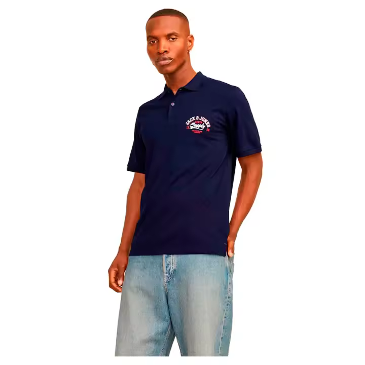Jack & Jones Polo De Manga Corta Logo - 1
