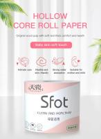 Toilet Paper 6 Rolls De Papel Higiénico Doméstico De Cinco Capas De Núcleo Engrosado Papel Toalla De Baño - details 9