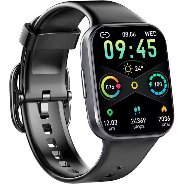 Reloj Inteligente with Pulsómetro para Hombre y Mujer, pulsera with Monitor de Sueño, podómetro, 1,69 pulgadas, Nuevo - 1