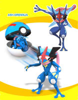 Figuras De Acción Pokemon Estilo Deformado 12 Diseños Incluyen Pikachu Eevee Mewtwo Greninja Pokeball Juguetes Para Niños Regalos - details 11