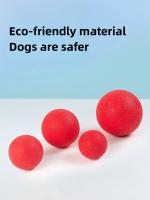 Juguete De Masticar Indestructible Para Perros Grande Bola De Goma Sólida Para Entrenamiento Juguete Para Morder Para Puppies - details 2
