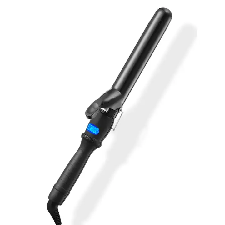 Rizador de pelo profesional de iones negativos, plancha rizadora de cerámica de 32mm - 1