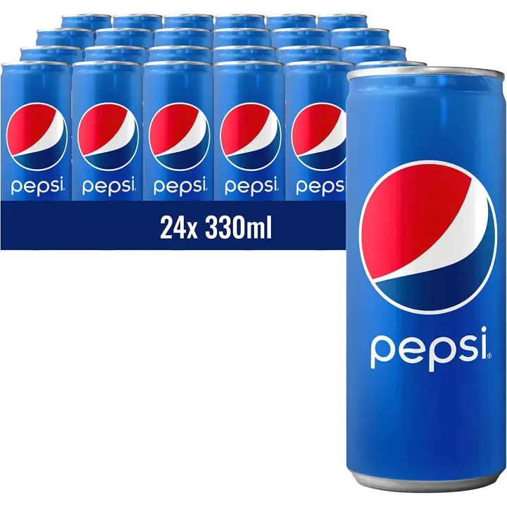 Pack 24 Pepsi Cola 33cl lata - 1