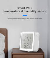 Sensor De Temperatura Y Humedad WiFi LCD Tuya Compatible Con Alexa Y Google Home Automación Doméstica Medidor De Clima Para El Hogar - details 5