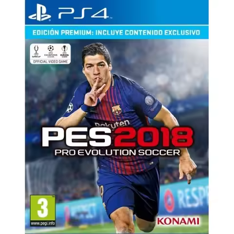 Pes 2018 Edicion Premium Juego para Consola Sony PlayStation 4, PS4 [PAL ESPAÑA] - 1