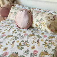 Juego de Sábanas Algodón Estampado Exótico Pájaros – Alo Home - details 0