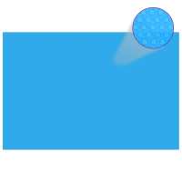 vidaXL Cubierta de Piscina Rectangulo PE 300x200cm Toldo Protector Funda Color Negro,  Azul,  Gris y mas - details 1