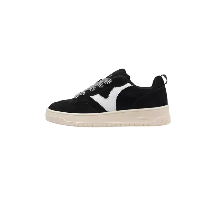 victoria SEUL SERRAJE OVERSIZE Deportivas Planas Unisex Negro - 1
