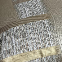 Funda De Cojín Y Funda De Almohada Brillante Con Decoración En Bandas Doradas Sin Núcleo De Almohada Material Poliéster 100% Estilo Geométrico Para Navidad - details 8