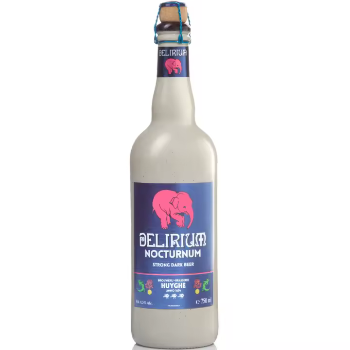2 uds x Delirium Nocturnum 75Cl cerveza belga tostada stong ale - 1