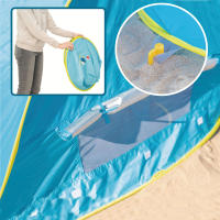 Olmitos - Tienda Pop UP de bebé para Playa y jardín– Manta/Parasol Protector de Sol y Viento – Plegable Compacto Muy Ligero - details 7