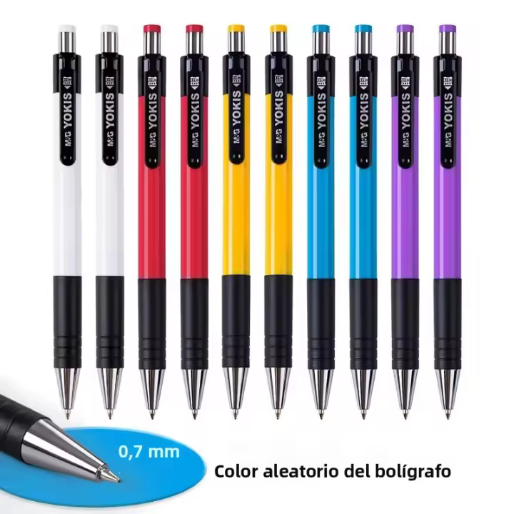 M&G Bolígrafo De Punto De Presión 0.7MM Para Estudiantes Y Oficina Bolígrafo De Color De Alta Calidad Para Venta Al Por Mayor - 1