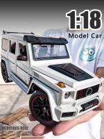 Nueva Modelo De Coche De Aleación Benz G800 a Escala 1:18 Con Sonido Y Luz Juguete De Retroceso Para Niños Decoración Colección Regalo SUV Todoterreno - details 5