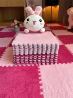 Alfombra De Juego Para Bebés De Peluche Suave Interlocking Para Invierno Alfombra De Esponja Para Habitación Y Sala De Estar De Niños Tamaño 30x30cm - details 10