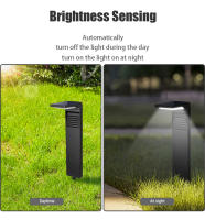 Luz Solar Para Jardín LED Impermeable Para Camino Paisajístico Bollard Luz De Césped Solar Para Camino De La Casa Estilo Moderno - details 1