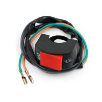 Interruptor Universal De Motocicleta 12V 7/8'' Impermeable Para Scooter Y Moto Accesorio De Manillar Con Segunda Línea De Faro - details 2