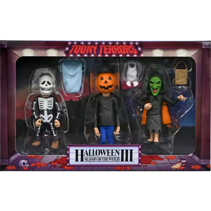 Pack Figuras Halloween III Toony Terrors 15cm – NECA | Trick or Treaters - 1