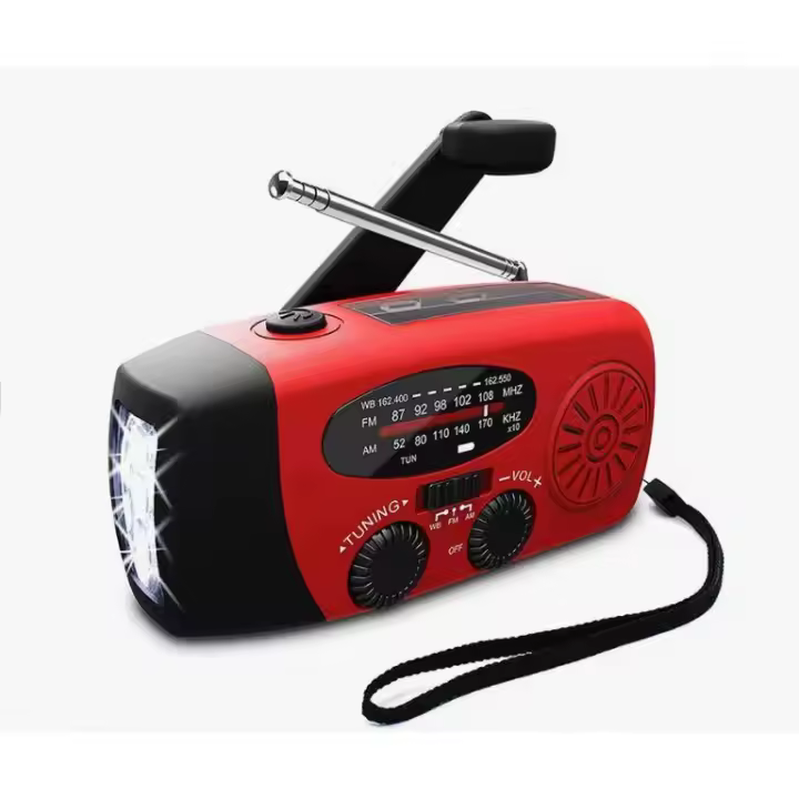 Multicultural radio de la manivela del poder de la manivela de radio de emergencia Multiband Radio y reproductores de CD - 1