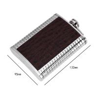 Flasque De Acero Inoxidable 8oz Con Bolsillo Para Bebidas Alcohólicas Y Vino Regalo Para Hombres Viaje Y Turismo Con Caja - details 8