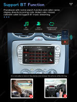 Radio GPS Navegación Android 13 WIFI Para Ford Focus 2 S-Max Mondeo Mk4 9 Galaxy C-Max Kuga 3 Stereo Auto 2 Din Con Carplay - details 21