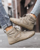 Botas De Invierno Impermeables Para Hombres Y Mujeres Zapatos De Camuflaje Casuales Para Exterior Trabajo Caminar Escalada Senderismo - details 19