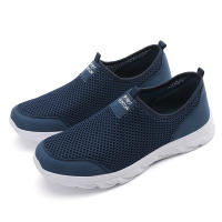 Zapatos Casuales Para Hombre Ligeros Y Transpirables Antideslizantes Para Exterior Comodidad Interior SLIP-ON Talla Verdadera - details 17