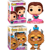 Pack 2 Funko Bella Ultimate leyendo BEast BEstia Curly hair 1021 1035 Pop Vinyl Disney figura figuras Pop Vinyl Funko Pop - details 0