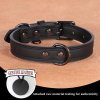 Collar De Cuero Suave Ajustable Para Perros PU Para Pequeños Medianos Y Grandes Raza Pitbull En Rosa Tamaños S-XL - details 3