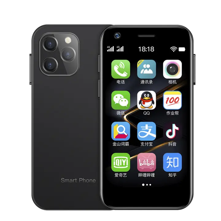 DAM. Mini smartphone  XS12 4G, Android, 4GB RAM + 32GB. Pantalla 3''.Doble tarjeta SIM. 4,5x1,1x8,9cm - 1