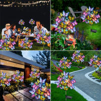 Luces Solares LED Para Jardín IP65 Impermeables Decorativas Para Camino De Piedra Y Sendero De La Casa Luz De Mariposa - details 8