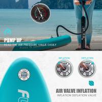 FunWater  tabla paddle surf hinchable 2 personas，tablas padel surf y kayak piragua hinchable，pádel surf tabla，Accesorio de Remo Ajustable, Bomba, Mochila de Viaje, Correa de Seguridad - details 3