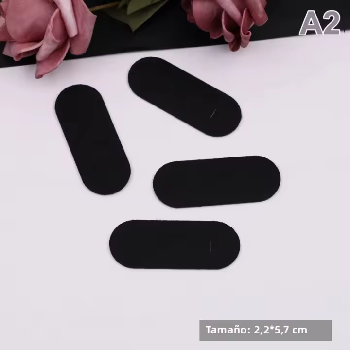 100PCS Clips De Tornillo Ovalados No Tejidos Pads De Lona Para DIY Joyería De Cabello Herramientas De Trabajo Con Manos - 1