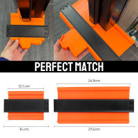 Laminate Tiles Meethulp Gauge Alloy Edge Shaping Wood Measure Ruler Adjustable Lock Contour Gauge Profile Duplicator Tool Para Tiling - details 3