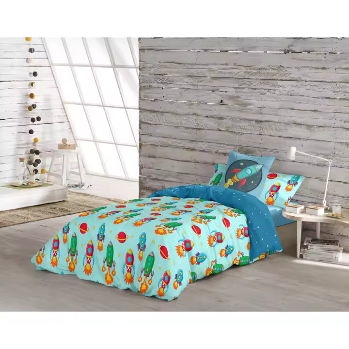 FUNDA NÓRDICA INFANTIL 100% ALGODÓN GALA COOL KIDS FABRICADO EN ESPAÑA - 1