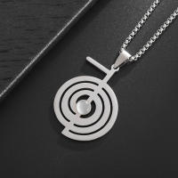 Collar De Protección Reiki En Acero Inoxidable Con Amuleto Geométrico Sagrado Collar De Opal Cho Ku Rei Para Mujeres Joyería De Hechicería Y Sanación - details 5