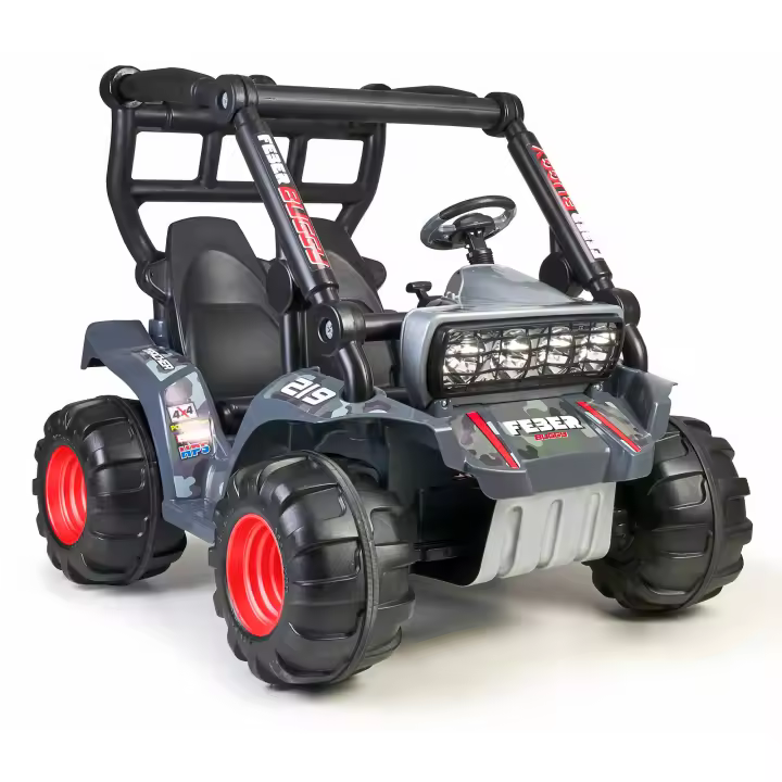 FEBER Buggy - Coche eléctrico de 2 plazas para niños y niñas de 3 años en adelante, 12V (Famosa 800012472) - 1