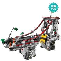 Juguetes De Bloques De Construcción Clásicos Serie Última Batalla Del Puente Figuras De Ciudad Héroe De Red Regalo De Cumpleaños Para Niño 1156 Piezas - details 4