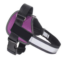 Harnés Reflectante Y Transpirable Para Perros Y Gatos Pequeños Y Grandes Sin Personalizar Ajustable Y Seguro Para Caminar - details 4