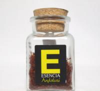 Azafrán auténtico en hebras tarro cristal 1gr - ESENCIA ANDALUSÍ GOURMET - details 1