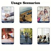 Cámara de visión nocturna gran angular, cámara portátil con audio USB para grabación prolongada, grabadora de video para reuniones con micrófono, ciclismo, deportes, viajes. No necesita WiFi, no incluye tarjeta TF/SD. - details 7
