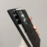 Funda De Lujo Para Samsung S25 S24 S23 S22 Ultra plus Funda De Piel Suave Con Abrigo De Pluma Silicona Para Galaxy S25+ - details 8