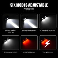 Lámpara Frontal Inteligente Con Sensor IR Recargable Por USB Tipo-C Luz De Advertencia Impermeable Con Sensor De Movimiento Luz De Mano - details 6