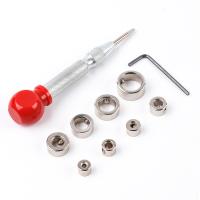 Kit De Punzón Automático Con Anillo De Parada Para Hierro Carbono Herramientas De Carpintería Para Perforación De Madera Con Profundidad Variable De 3/4/5/6/8/10/12/16 - details 9